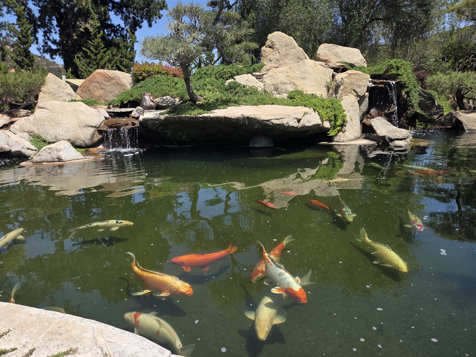 Hidden Valley Ashram grounds